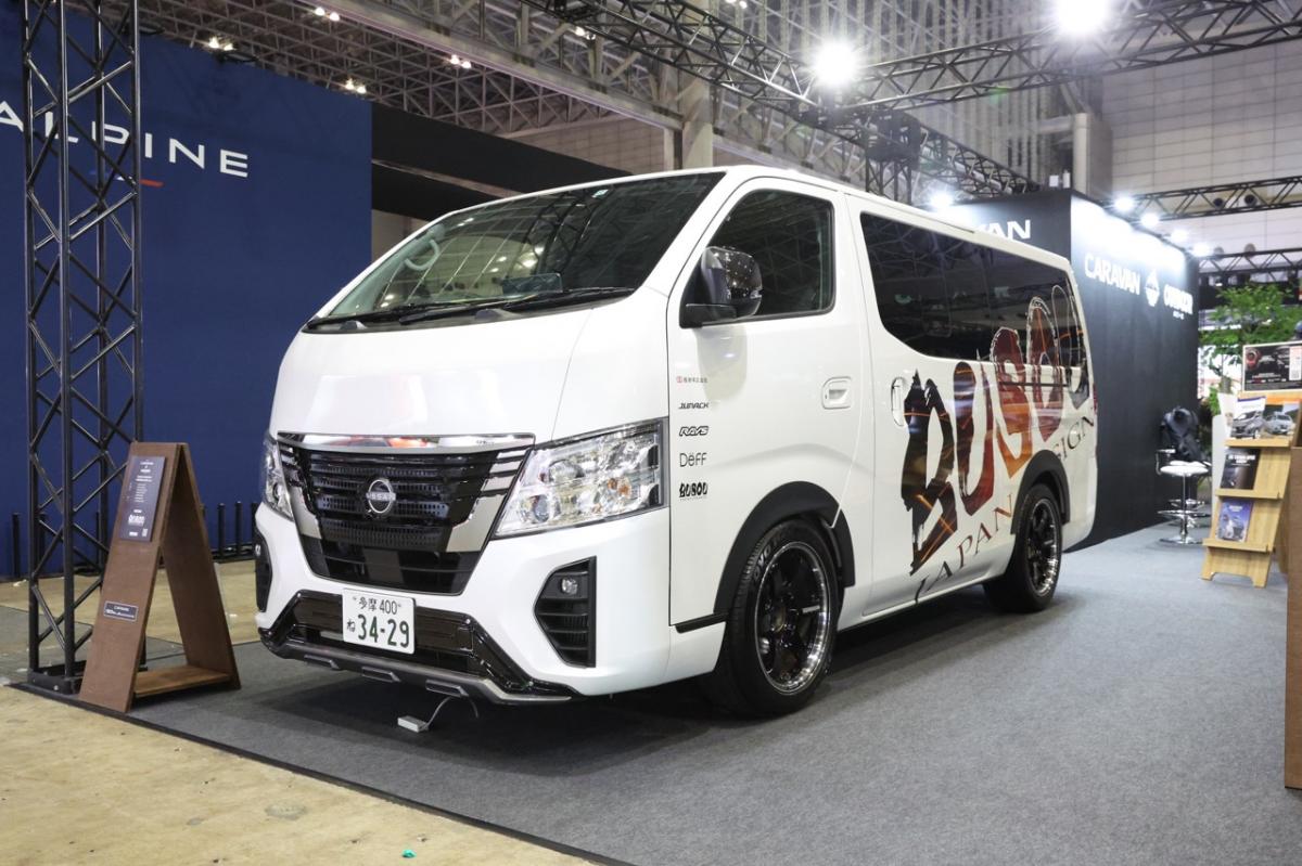 tokyoautosalon's tweet photo. #東京オートサロン2023 出展車両🚗

今回ご紹介するのはこちらの4台
／
日産キャラバン
OUTDOORあそびーくる
＼

https://t.co/AXknRn2hiz

#日産 #キャラバン #あそびーくる 
#東京オートサロン #オートサロン #TAS2023 #autosalon https://t.co/LMAfG5PTqw
