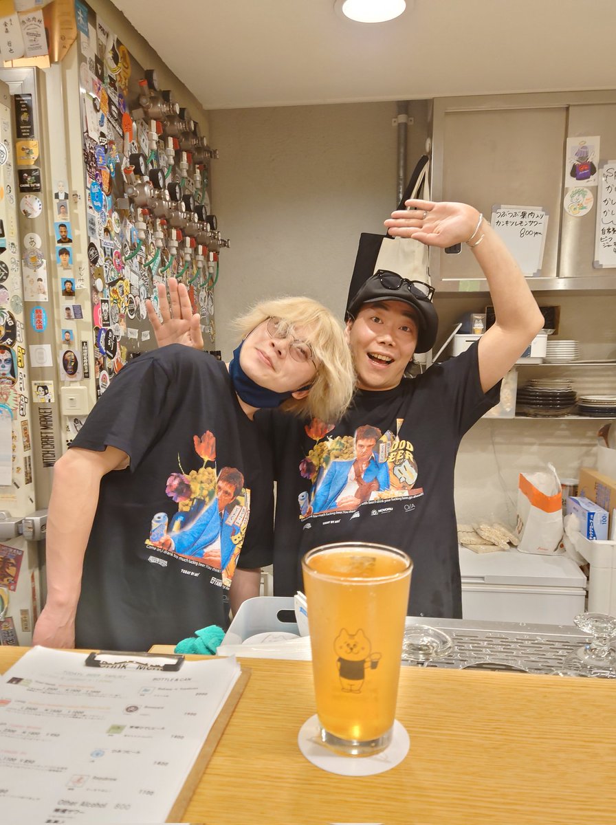 BeerlifeH's tweet photo. 昨夜も #ビアキチ
楽しかった〜😆🍺✨

#godspeed #sklepnik
#かしわうどん
#BEERKICHI https://t.co/m5RPWY58jn