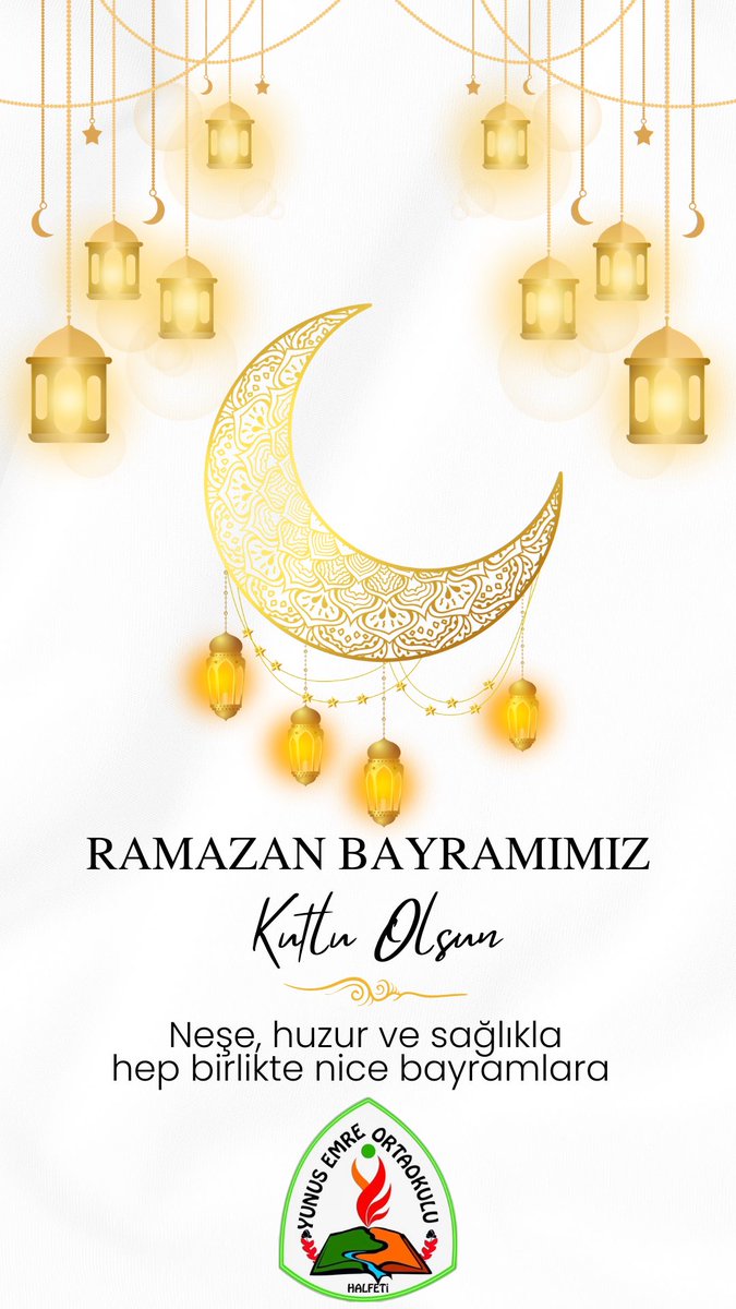 Neşe, huzur ve sağlıkla
hep birlikte nice bayramlara #Ramazanbayramıkutluolsun