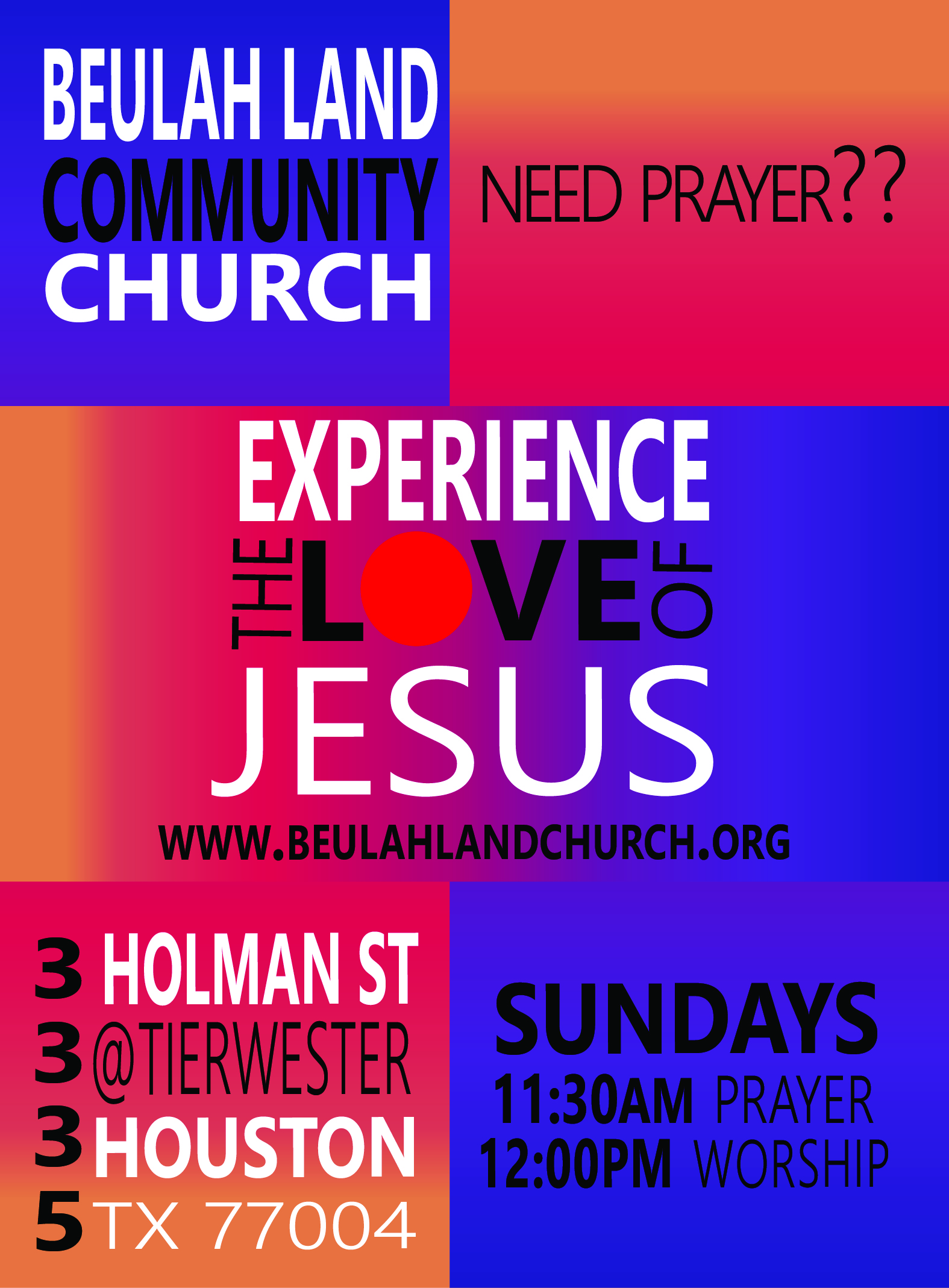 Beulah Land Community Church / Twitter