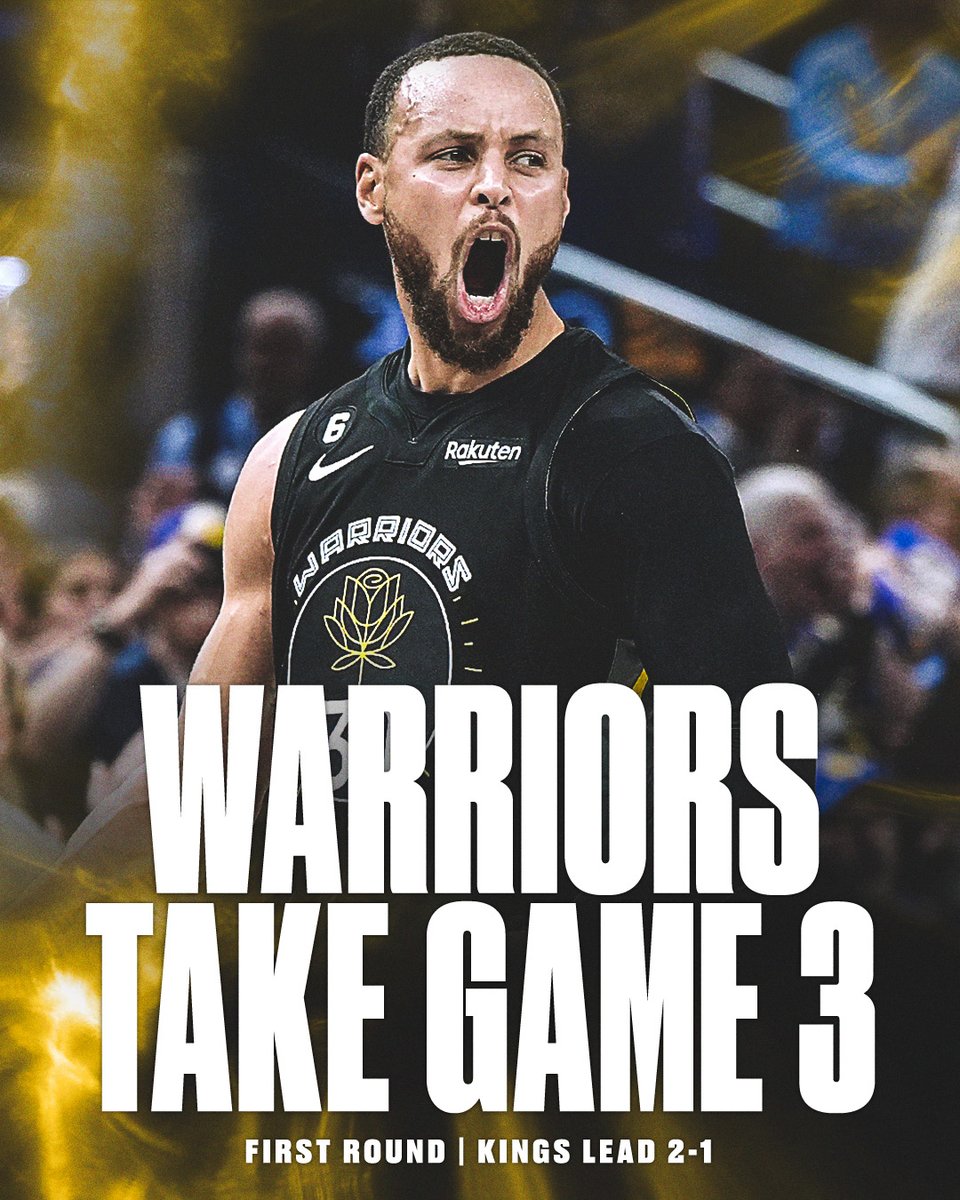 THE WARRIORS GET THE DUB 😤