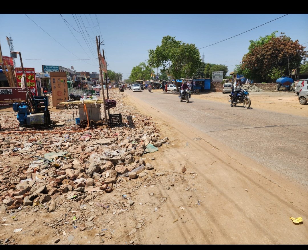 <a href="/Ranvijayksharma/">Ranvijay kunal Sharma</a> <a href="/gdagzb/">GDA Ghaziabad</a> <a href="/HarshNa93266391/">Harsh Narayan Singh</a> <a href="/nkgurjar4bjp/">Nand Kishor Gurjar</a> <a href="/rudh4u/">ANirudh JAin, Treasurer, Bharat City Ph1 AOA</a> <a href="/myogioffice/">Yogi Adityanath Office</a> <a href="/myogiadityanath/">Yogi Adityanath</a> <a href="/CMOfficeUP/">CM Office, GoUP</a> <a href="/BJP4UP/">BJP Uttar Pradesh</a> <a href="/bccbharatcity/">BCC Bharat City</a> <a href="/ChiefGhaziabad/">CDO Ghaziabad</a> <a href="/nitin_gadkari/">Nitin Gadkari</a> <a href="/dm_ghaziabad/">DM Ghaziabad</a> <a href="/GzbNagarNigam/">Ghaziabad NagarNigam</a> Neither it is pakkaa nor kachha road construction done by GDA , ye road payidal chalne layak bhi nahi hai car and scooter to door ki baat hai