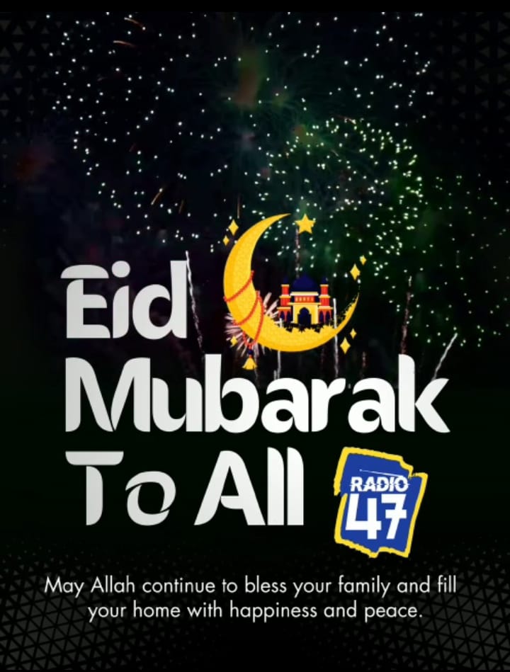 LyndaOriaso's tweet photo. Eid Mubarak @Radio47KE #HapaNdipo https://t.co/4mxjzAjpLH