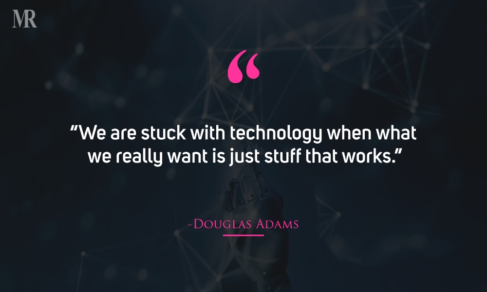 MirrorReview1's tweet photo. “We are stuck with technology when what we really want is just stuff that works.” –  Douglas Adams

Read More: https://t.co/iaOseRPqTy

#technology #tech #technologyquotes #AI #ML #quotesdaily #quotesontechnology https://t.co/jCdbcAu1Lp