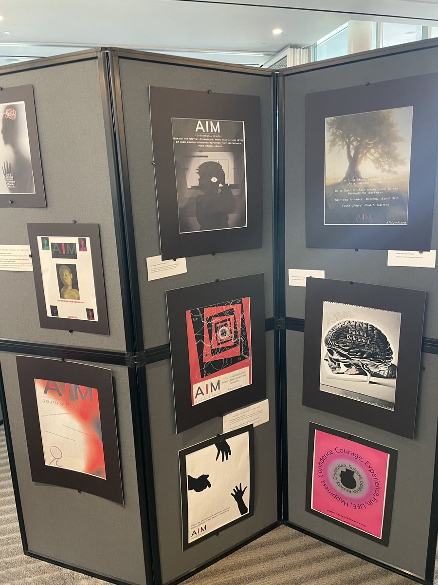 SalinasHighCTV's tweet photo. SHS and @AIMMentalHealth Design Challenge Poster Comp. thanks @tyller4monterey for supporting our young artists!
👀SHS Graphic Designer WINS International Best of Show
1st Place Graphic Design (SHS)
3rd Place Traditional (SHS) MANY hon. mentions!🤘🏽🤠🤘🏽
SHS Artists do it again!! https://t.co/fEsTnhE9zx