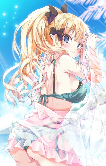 サレンさんpixivFANBOXやFantiaで無料差分公開中 #プリコネR 