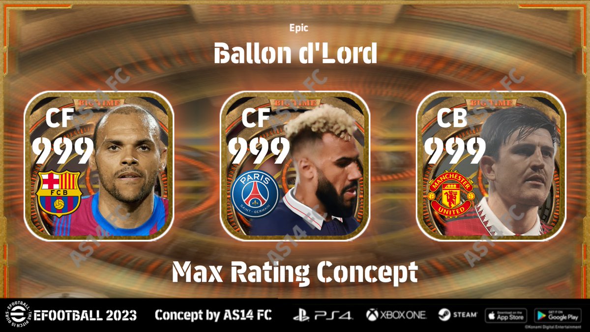 As14Fc's tweet photo. Epic (Big Time) : Ballon d'Lord Concept😅😅😅 https://t.co/xvEBrq5FrV