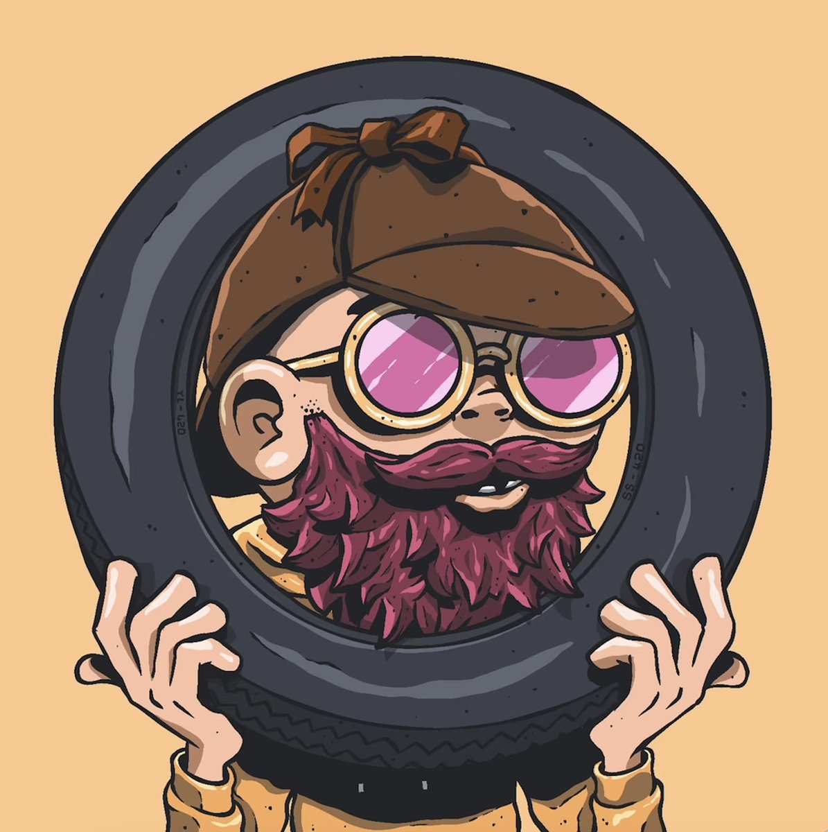 JohnnyBravoNFT's tweet photo. Decided to join the red beard crew. Love the @SavedSoulsNFT family. #savedsouls #redbeardgang https://t.co/2vXbHsG1Ym