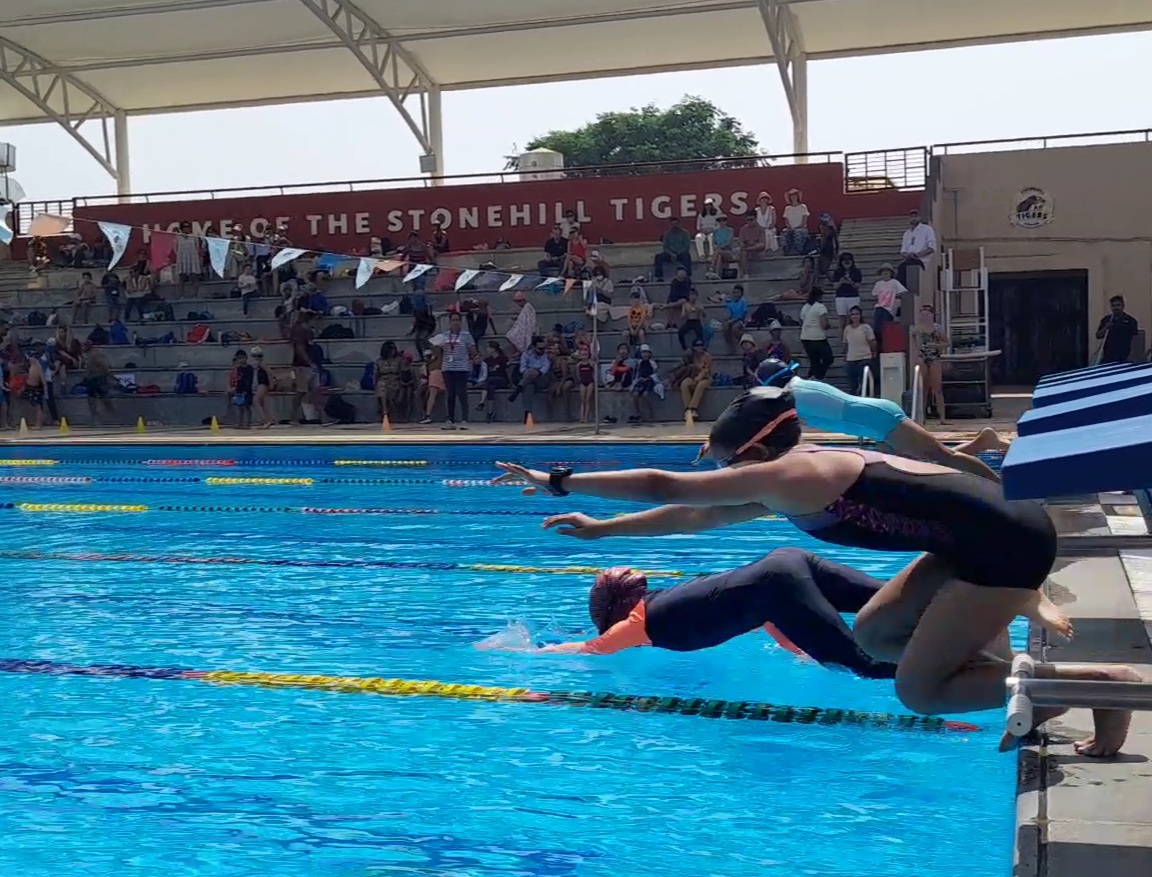 JohnWBrowne's tweet image. Lots of parents were cheering us on yesterday as we hosted the U9 and U11 BAASC swim meet @Stonehill_SIS. Bangalore International School, Canadian International School, TRIO and Stonehill were competing across 24 events. Both our U9 and U11 teams won their competitions #SISlearns