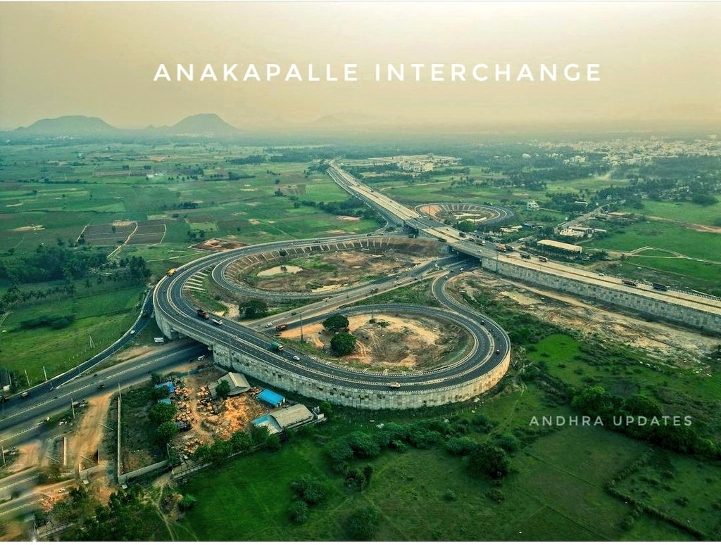 TheINIofficial's tweet photo. The beautiful Anakapalle interchange on #Vizag ORR

The upcoming Raipur-Vizag #Expressway will also begin from Vizag ORR.

@ysjagan #AndhraPradesh #Highway #Vishakhapatnam https://t.co/KOqqCI8wKW