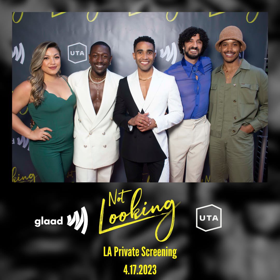 notlooking_ts's tweet photo. LA Private Screening in Partnership w/ @glaad &amp; @unitedtalent - 4.17.2023
#NotLooking #ShareBlackStories https://t.co/3kbndZTfh6