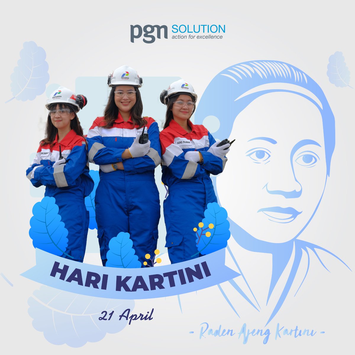 pgn_solution's tweet photo. Selamat Hari Kartini untuk seluruh perempuan di Indonesia.
Jadilah dian pelita yang tak pernah padam, selalu bersinar dengan kecerdasan yang dimiliki.
__
#PGNSolution
#Solutionation
#EnergizingYou
#EnergiBaikBagiNegeri
#MenyalurkanEnergiBaik https://t.co/REGkDt4TWV