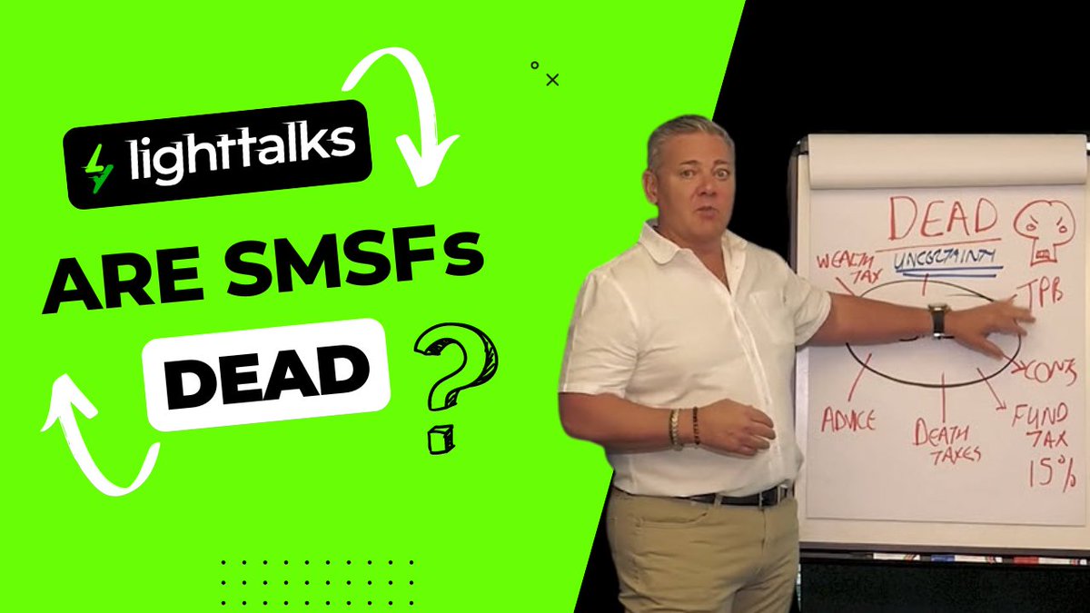 LightYearDocs's tweet photo. [NEW YOUTUBE VIDEO] Are SMSFs Dead? ⚡ A new Vlog is live on our YouTube Channel #LightTalks 🔥 Subscribe to our channel to keep up to date with our videos (@LightYear_Docs) or view the individual videos here: https://t.co/JZ0VuFaMuj https://t.co/j8kYQ68HpF