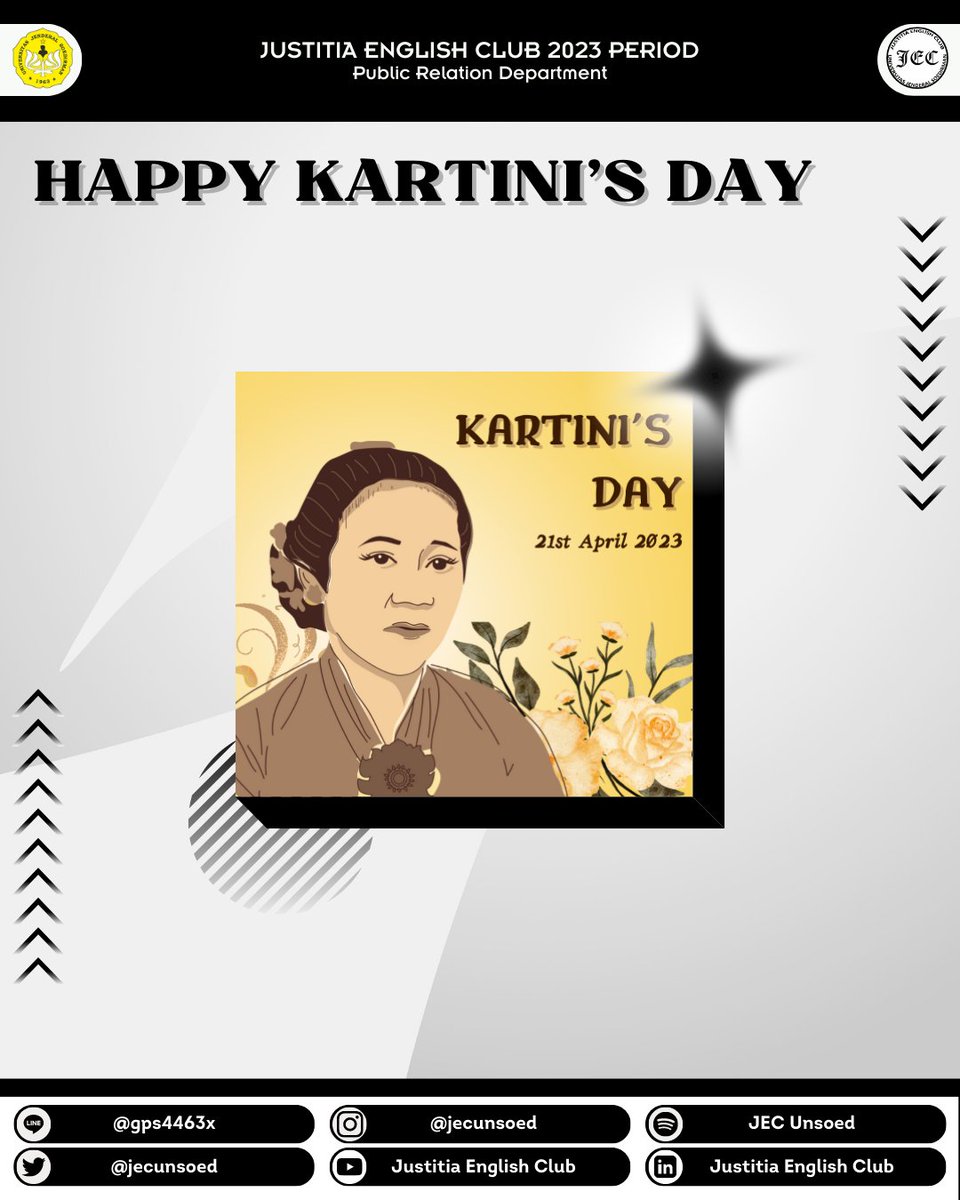 jecunsoed's tweet photo. Kartini reminds us that every woman has the power to make a positive impact on the world. The spirit of Kartini lives on in every woman who dares to break boundaries and fight for her rights. 

Let's celebrate Kartini's Day by empowering women to lead and make their voices heard. https://t.co/CujGI5fh5j
