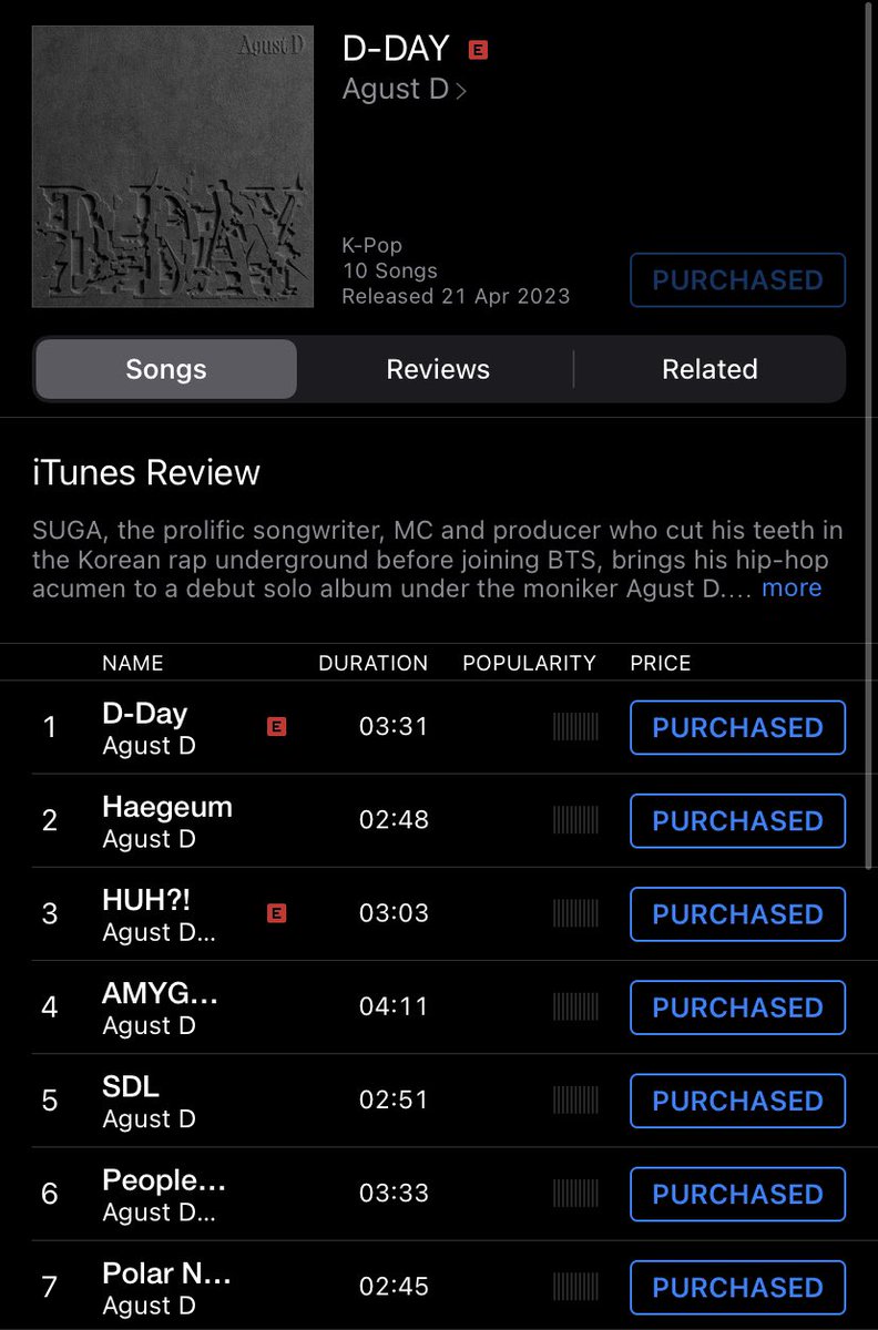 borakosmos's tweet image. #SARMY Don’t forget to buy on iTunes!! 💜🇿🇦🇿🇦