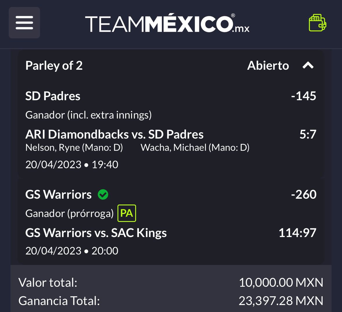 PicksPicks5's tweet photo. OTRA TARDE PERFECTA✅🚀💸

UN STAKAZO 🔟 CON MOMIO (+134) SOLO UN LOCO COMO YO! 

SOMOS EL TEAM COHETE, SOMOS LA ELITE DE LAS APUESTAS DEPORTIVAS

AQUÍ LOS ESPERO EN EL VIP PARA HACER DINERO JUNTOS ÚNETE Y TE DOY ABRIL Y MAYO AL INGRESAR 

MÁS INFO DM 💎💸

PARLEY ✅
STAKAZO✅ https://t.co/6sVfMr1OHP