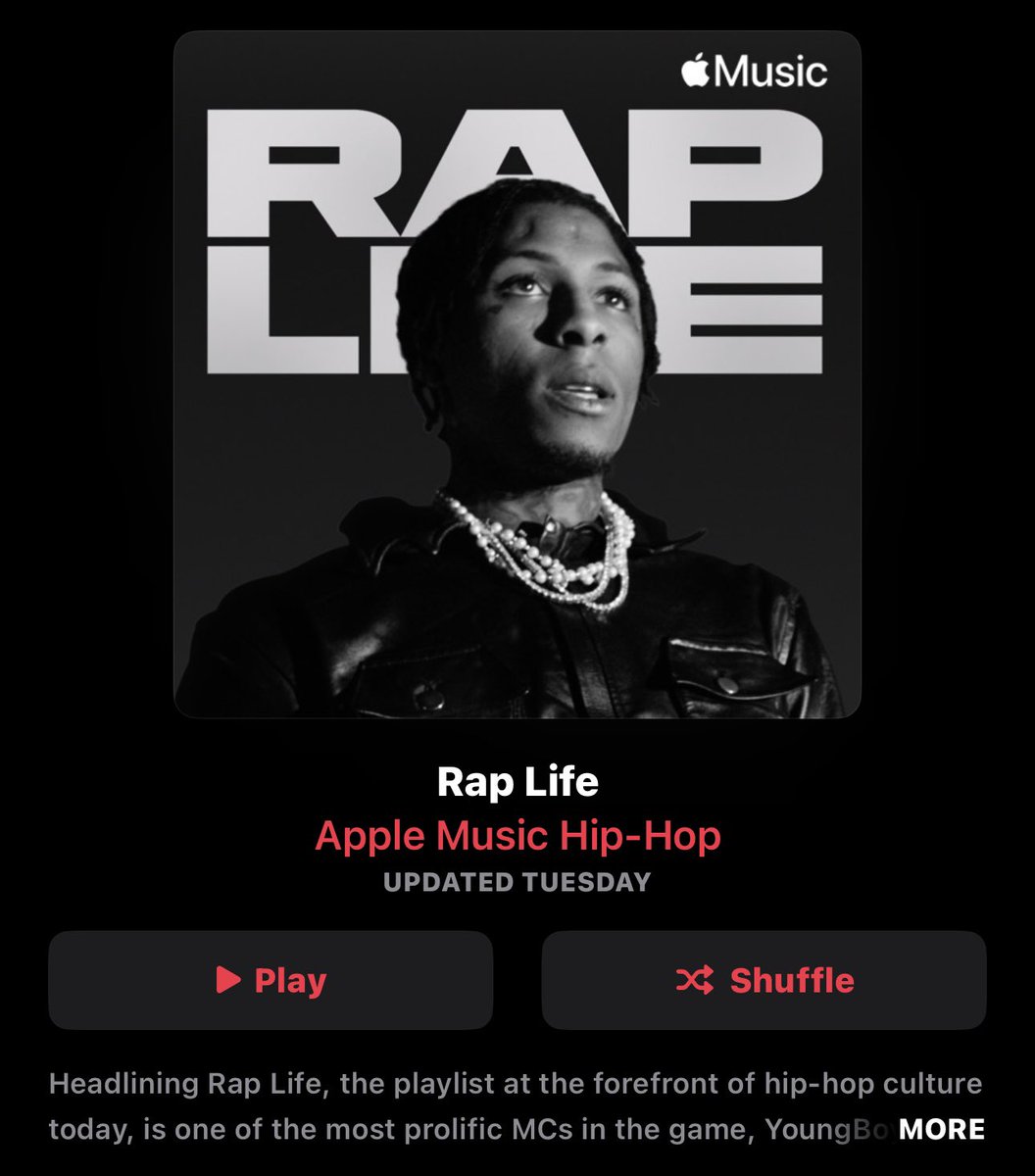 NBA YoungBoy News on Twitter "NBA YoungBoy Is Now On The Cover Of Apple Music HipHop Playlist