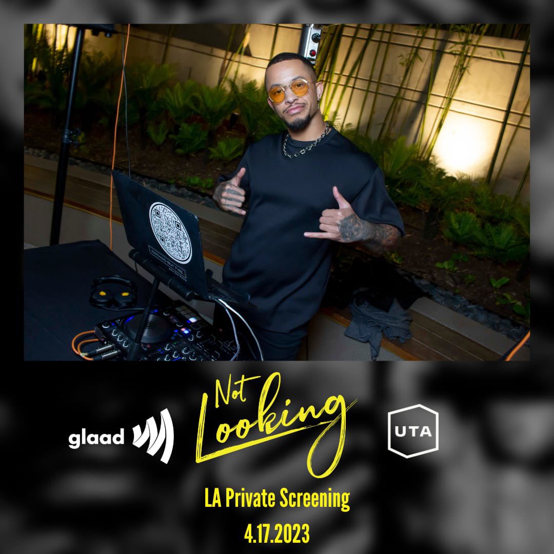 notlooking_ts's tweet photo. LA Private Screening in Partnership w/ @glaad &amp; @unitedtalent - 4.17.2023
#NotLooking #ShareBlackStories https://t.co/fWfYLQudg8