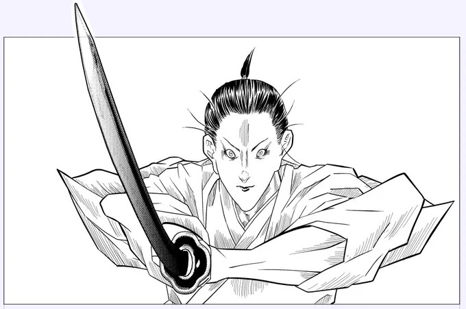 源内は士族なので帯刀が許されているのじゃ 