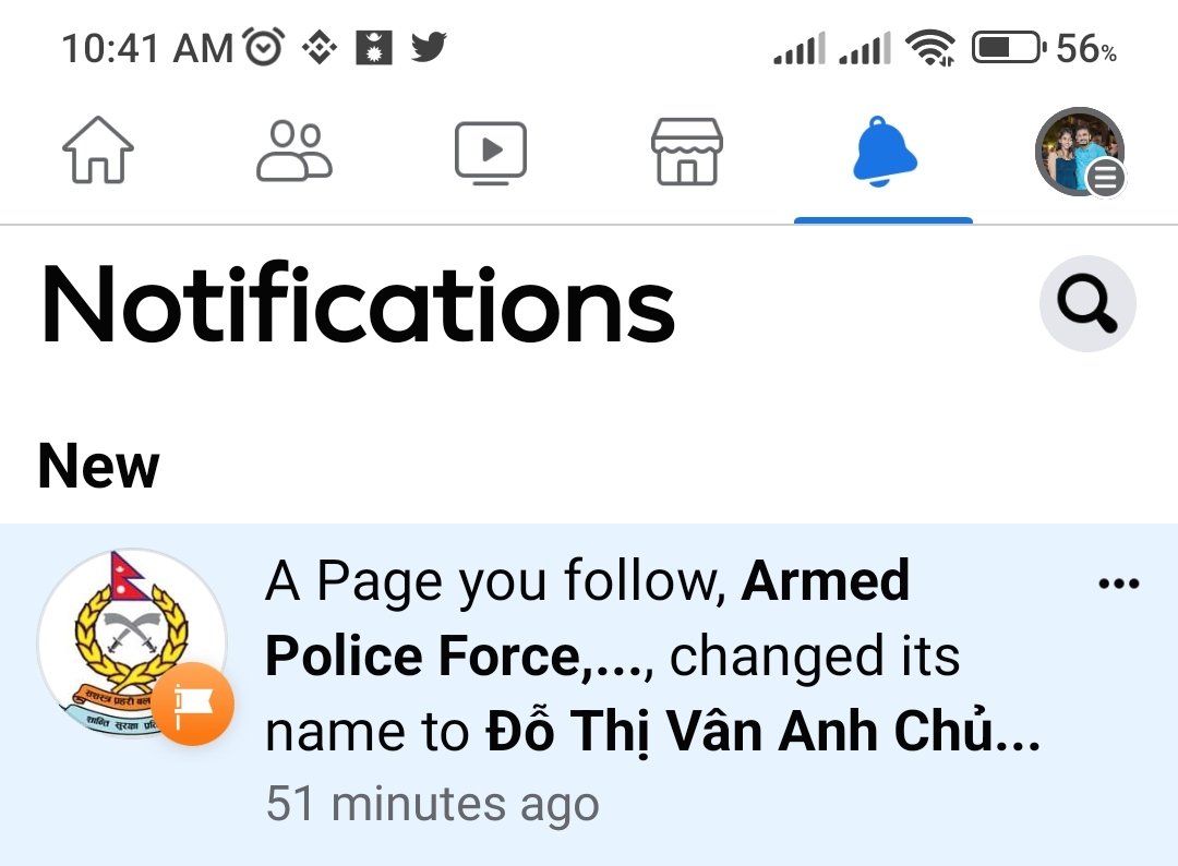 bibeksir's tweet photo. Armed Police Force को Facebook Page‌ Hack भएछ !! https://t.co/0zGkLdjEmr