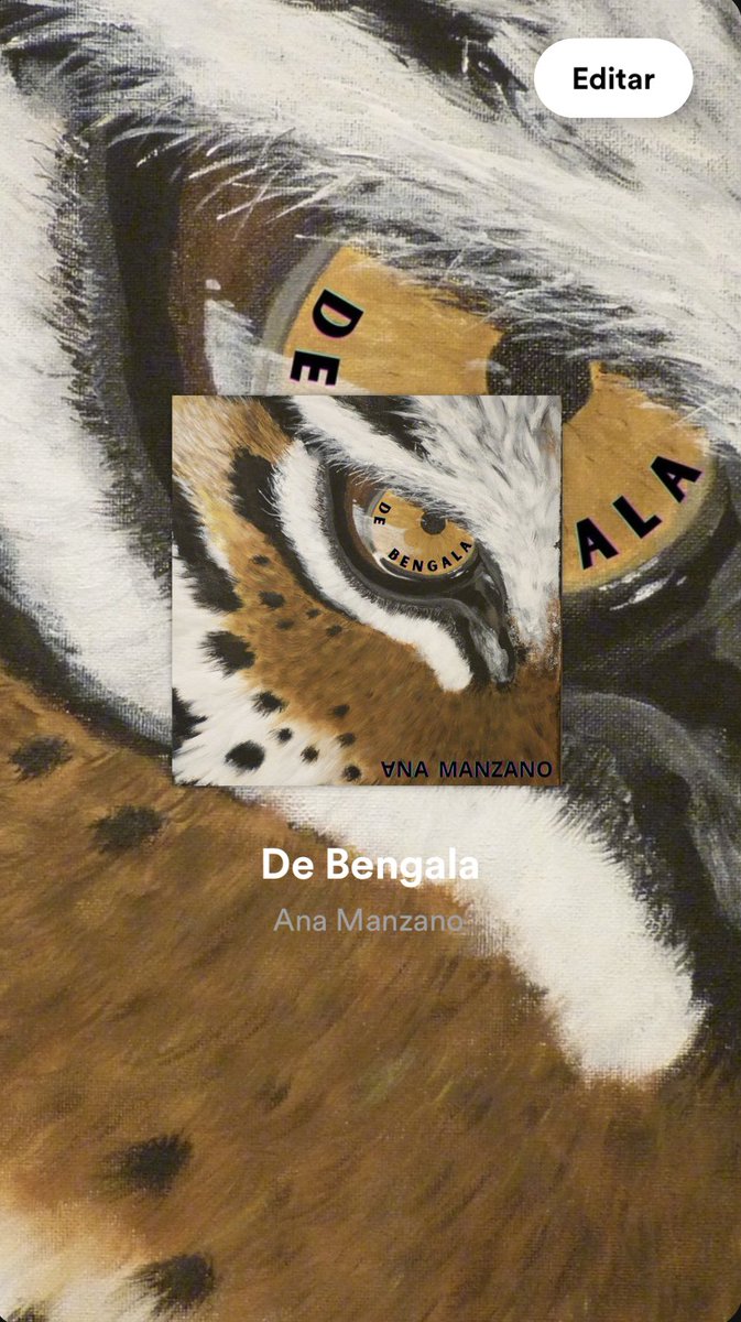 GabrielParpal's tweet photo. ¡¡¡Ya está aquí!!! DE BENGALA 🐅❤️‍🔥

¡De Ana Manzano!

¡No pierdas el tiempo y ponte su canción a full en Spotify!

https://t.co/oxV7M3qILC https://t.co/mtT90nsn3p