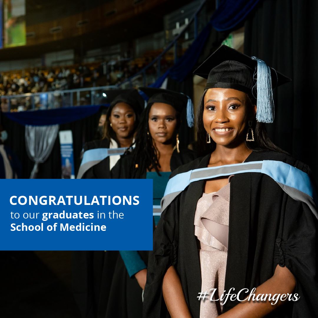 Congratulations to our School of Medicine MBChB and postgraduate students who are graduating today at 15:00. Caps off to you, #LifeChangers!
#UPGraduation2023 #Congratulations #UPalumni #MBChB #Postgraduates