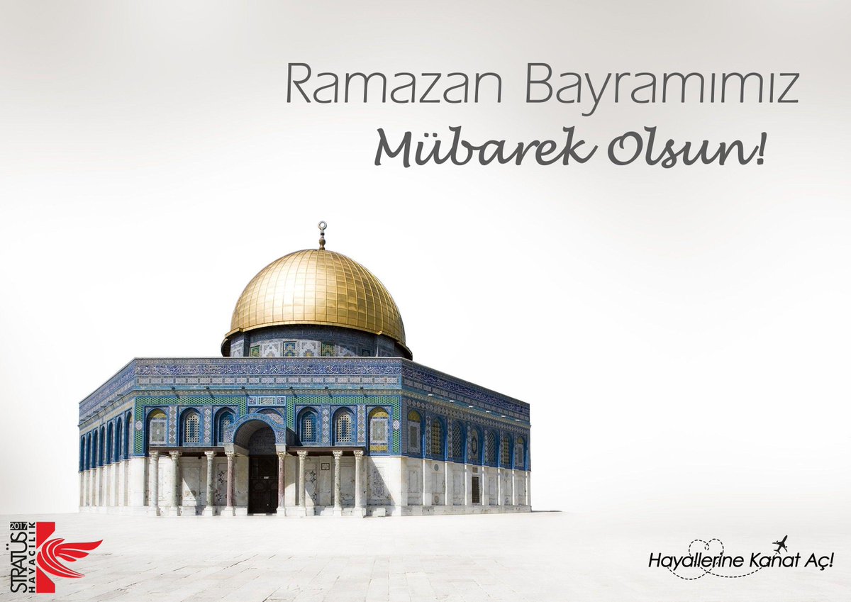 Ramazan Bayramımız Mübarek Olsun!

Nice üç aylara ulaşıp; Ramazan'ı evlerimize şenlik bir ahenkle yaşayarak neşe, umut, heyecan, birlik ve beraberlik duygularıyla nice Ramazan bayramlarını kutlamak duasıyla...

#stratüshavacılık #hayallerinekanataç #türkiye #ramazan #bayram