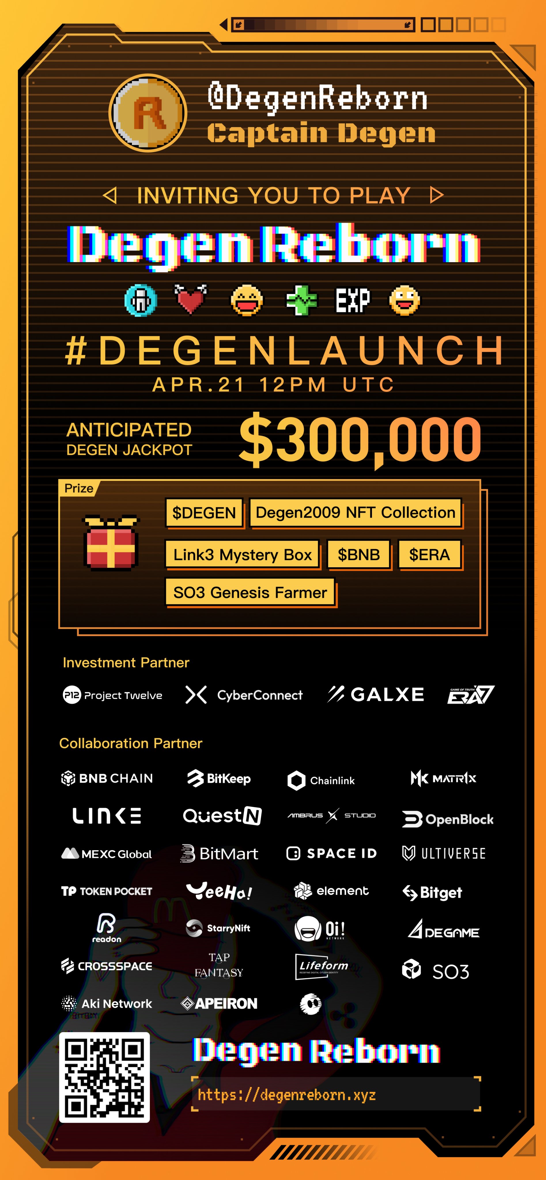 Bitget on X: Get DEGEN for #Bitget x @DegenReborn, $1,000 in