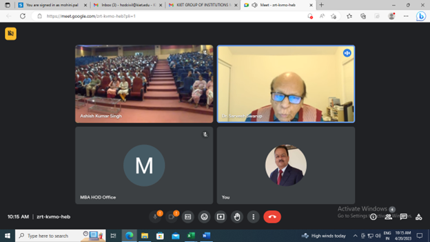 Kiet_edu's tweet photo. #Insights on the #construction of #Hoover_Dam were shared by Dr. Sarvesh Swarup, (former Deputy Director General, #Ministry_of_Commerce & #Industry, GoI) at #expert_talk organized by #Civil_Engineering Department and #KSOM.
#kiet_group_of_institutions #KIETGZB
#KIET #AKTU #AICTE https://t.co/55d7Hx16Uv