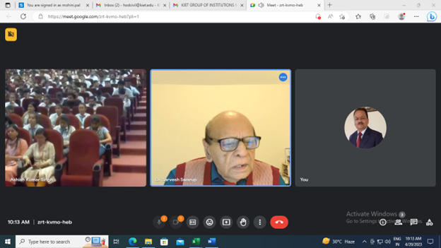 Kiet_edu's tweet photo. #Insights on the #construction of #Hoover_Dam were shared by Dr. Sarvesh Swarup, (former Deputy Director General, #Ministry_of_Commerce & #Industry, GoI) at #expert_talk organized by #Civil_Engineering Department and #KSOM.
#kiet_group_of_institutions #KIETGZB
#KIET #AKTU #AICTE https://t.co/55d7Hx16Uv