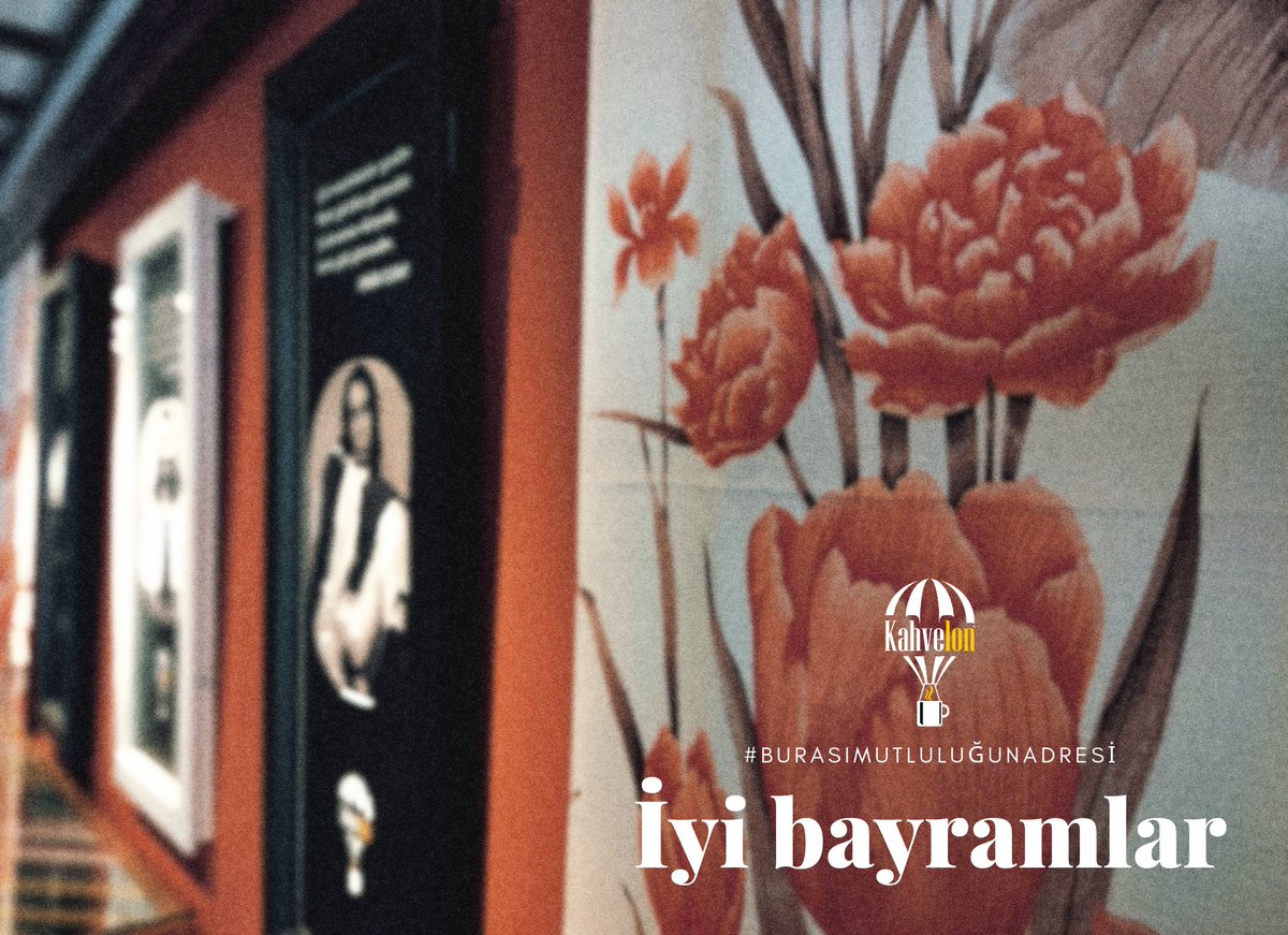 Bayramda açığız herkesi Kahvelon'un eski bayramları aratmayacak ortamına bekliyoruz.
Sevdiklerinizle Mutlu Bayramlar. 🤗

#ramazan #ramadan #mutlubayramlar #happy #mutlu #ramazanbayramı #kahvelon #cafe #coffee #kahve #şekerbayramı #cuma #friday #yeşilçam #eskibayramlar #bursa