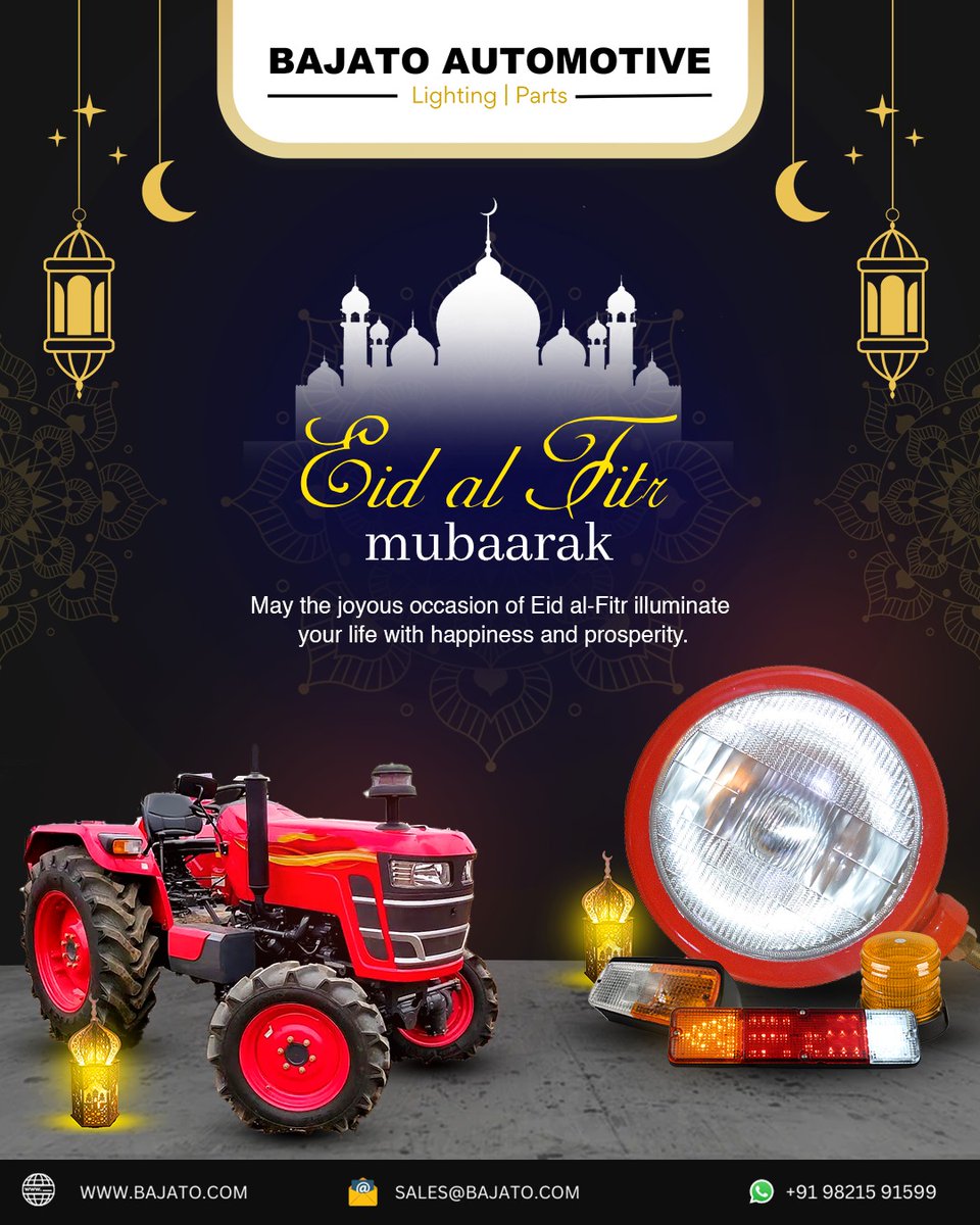 Eid Mubarak #eid #eidmubarak #ramadan #bajatoautomotive #bajato #indianmanufacturer