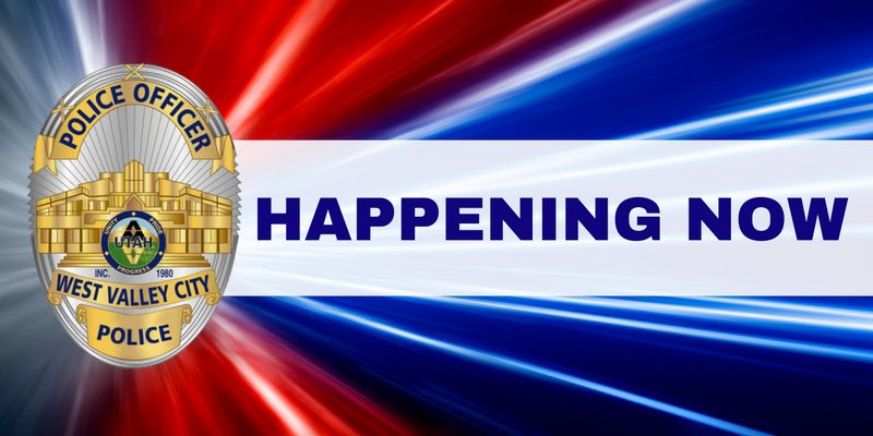 WVCPD's tweet photo. There has been an officer involved critical incident at the NB Redwood Road on-ramp to 201.  One suspect injured. Weapon recovered on scene. PIO en route to scene. https://t.co/itKazYhkdN