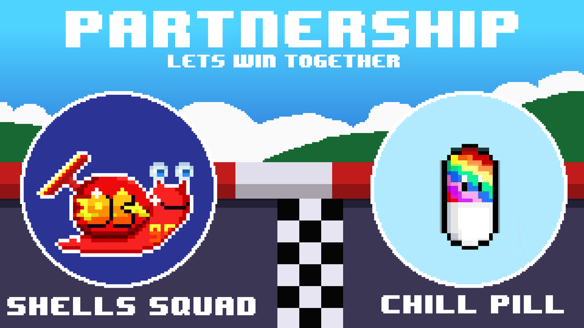 🎉Excited to announce our partnership with @chillpillFTM 🎉

$Chill will have their own in game race track / boss and custom Racing Snails 🏁🐌

We're looking to support and partner with all projects on Fantom!

#NFT #NFTs #FTM $FTM #NFTCommunity #Fantom #pixelart #GameFi