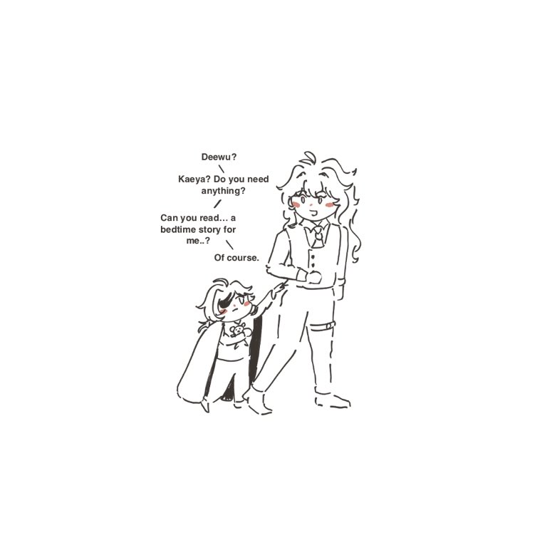 dailyragbros's tweet photo. insta doodle req! someone asked for a doodle of teenage Diluc and toddler Kaeya, with a bonus of them getting into shenanigans together. i personally think the big age gap would change their sibling dynamic a lot :D

(platonic/familial) #GenshinImpact #Diluc #Kaeya #ragbros https://t.co/bVIsy2YgiV