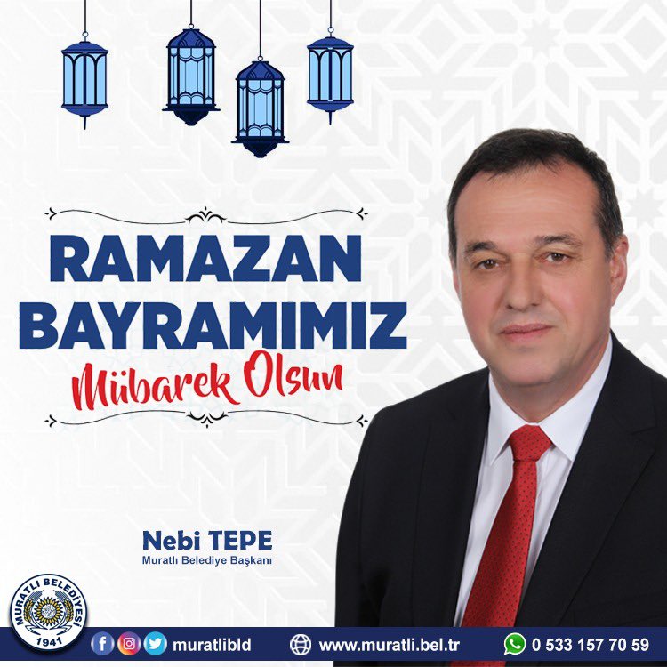 Ramazan Bayramınızı en içten dileklerimle kutluyor; barışın, kardeşliğin daim olduğu mutlu, umutlu nice bayram günleri geçirmenizi temenni ediyoruz.
#RamazanBayramı