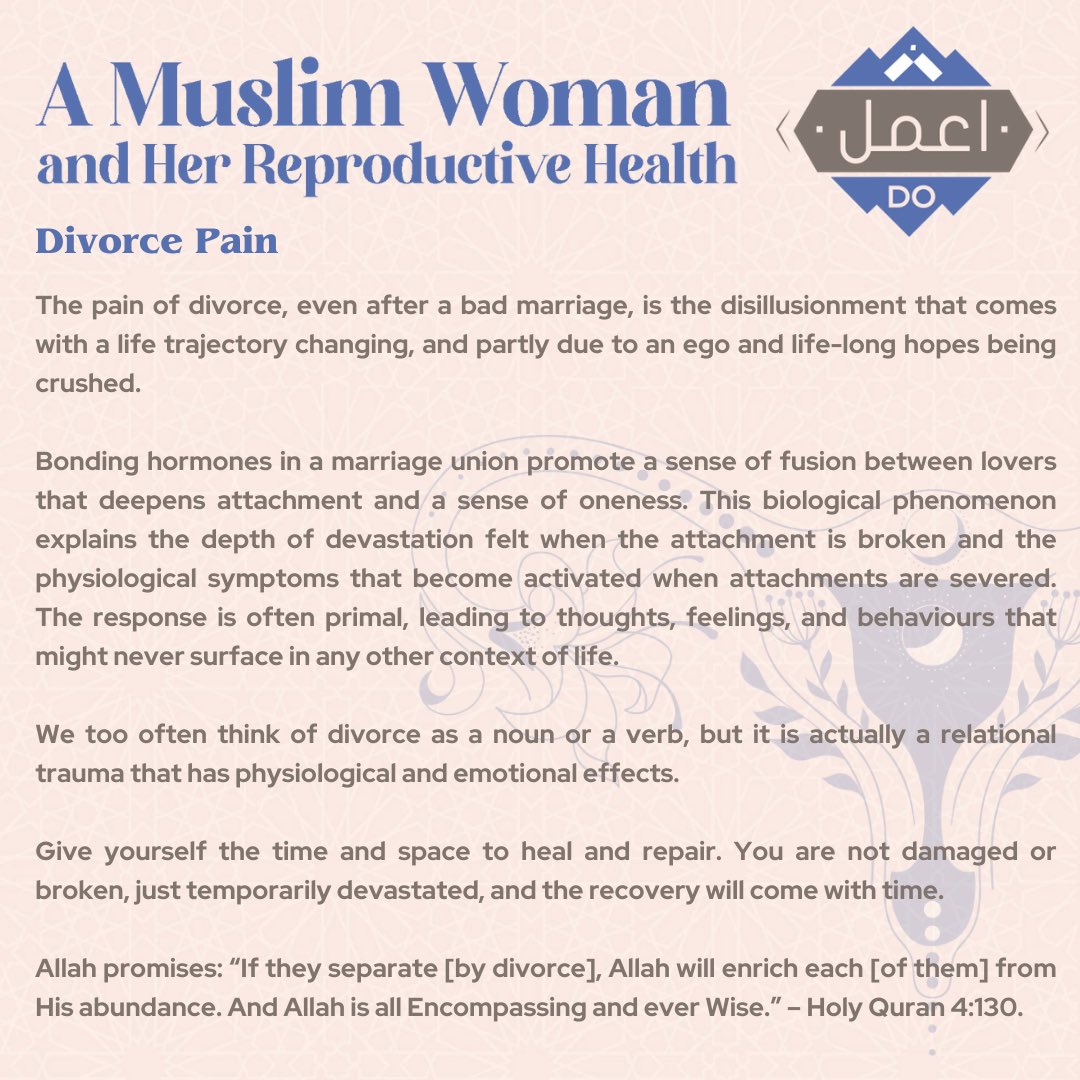 dolearningZA's tweet photo. 29. Divorce Pain
#DoLearning #MuslimWoman #RamadanSeries https://t.co/OETpJWZDZ9