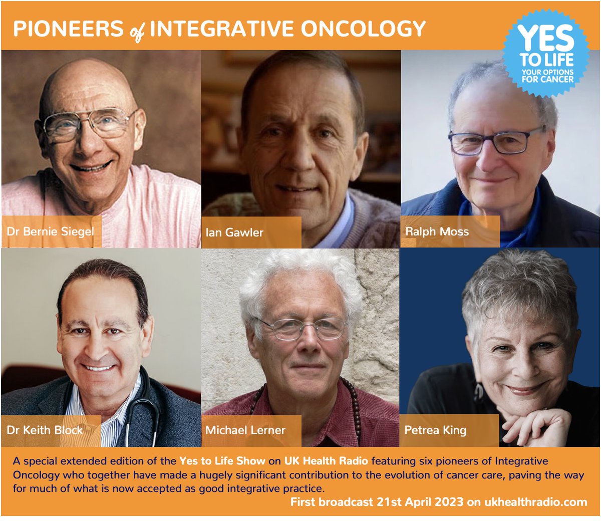 DrEddyClinic's tweet photo. RT @ukhealthradio: The @yestolife show with @RMK_Daly on @ukhealthradio - Pioneers of #IntegrativeOncology - a panel event show featuring six activist founders of the Integrative #Oncology movement.
👉🏼🎧 https://t.co/d0XDSvjhzO #wellbeingpodcast #functi… https://t.co/qksUyhkEmq