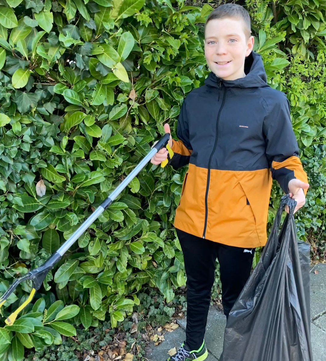 #DidYouKnow as part of our focus on the #Environment that nine members of the #EcoCommittee completed the BIG #SpringClean A big shout out too to Jude and his incredible commitment to our #Values in our local community!