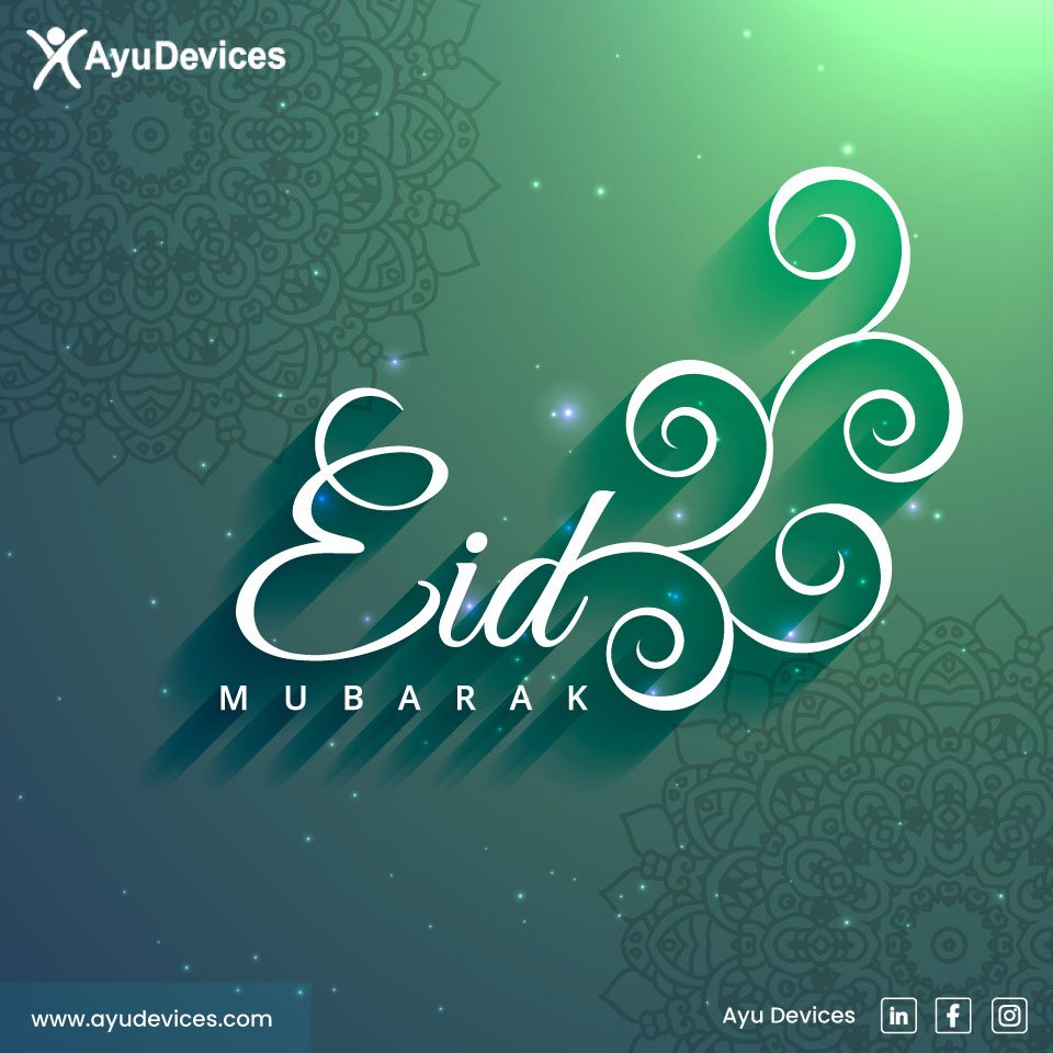 AyuSynk_ai's tweet photo. AyuDevices wishes you and your family a blissful and blessed Eid with loads of joy in your life. Eid Mubarak!
#eid #eidmubarak #ramadan #eidmubarak #ramadan2023
#eidmubarak2023 #digitalhealth #smarthealth #ayudevices #digitalstethoscope #WirelessStethoscope #doctor https://t.co/8EwllpoPmt