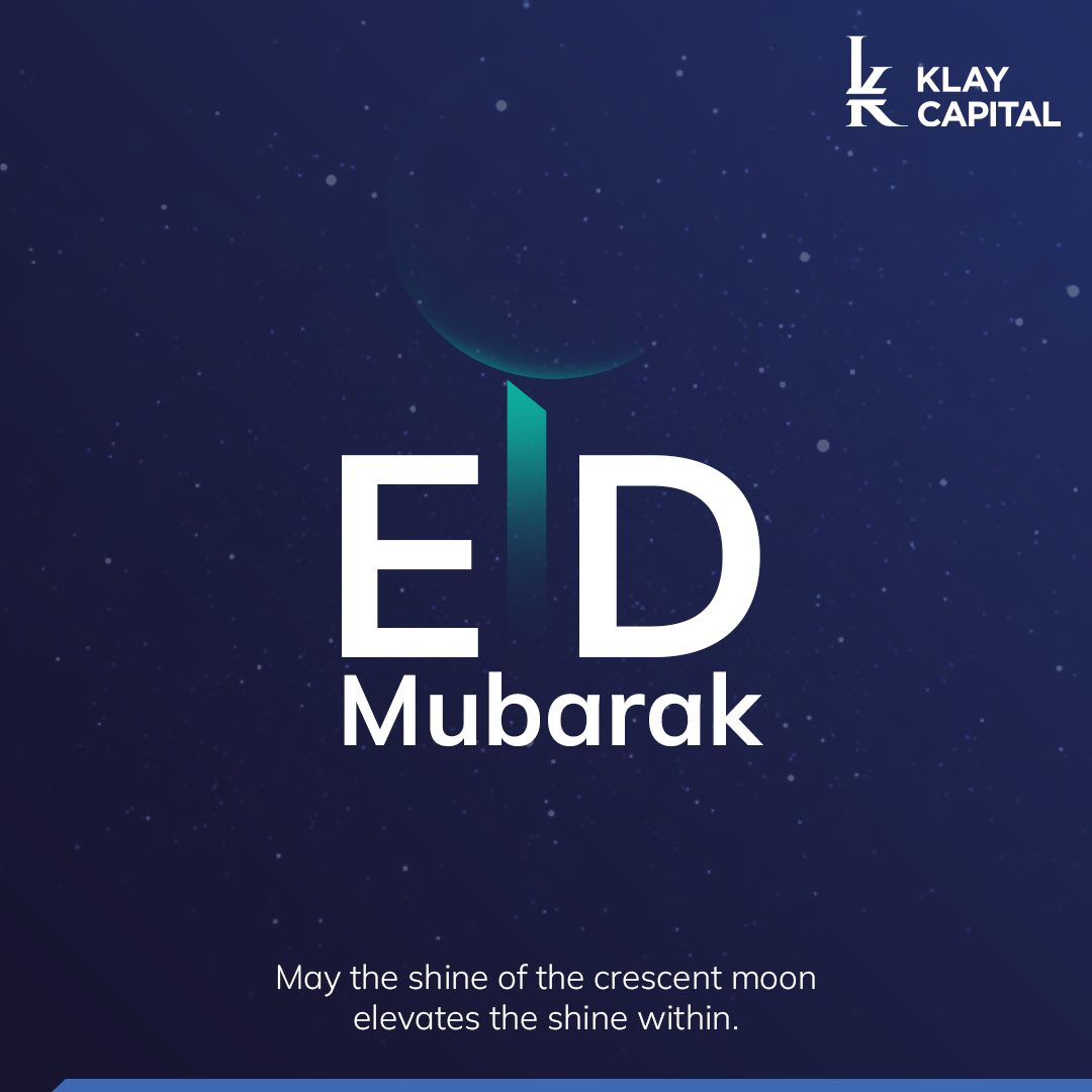 KlayGroup's tweet photo. Klay wishes everyone in our community, family, clients, and partners a very happy EID Al-Fitr. May you invest in the joy and bond of togetherness for a blissful celebration.

#UAE #EidAlFitr #EidMubarak #Eid #eidcelebrations #finance #financialplanning #stocks #financialmarkets https://t.co/wuHNGHUEzL