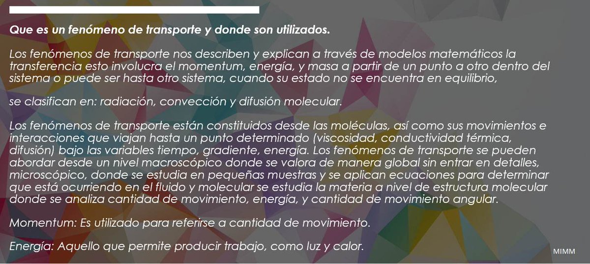 Mimm2023's tweet photo. Que es un fenómeno de transporte y donde son utilizados. liga Referencia.
Cápsula. (s/f). https://t.co/2cSgRNhCZZ. Recuperado el 20 de abril de 2023, de https://t.co/e8OlGDBVG6 https://t.co/hZK7AZ49gz