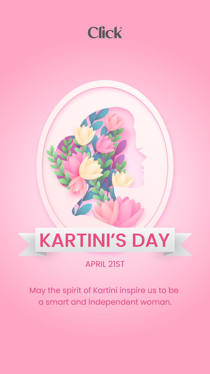 clickofficialid's tweet photo. Selamat hari Kartini, Clickies!! 🥰💚✨

#FeelTheDifference #TheClickExperience #HariKartini https://t.co/cPWaPbqqUz