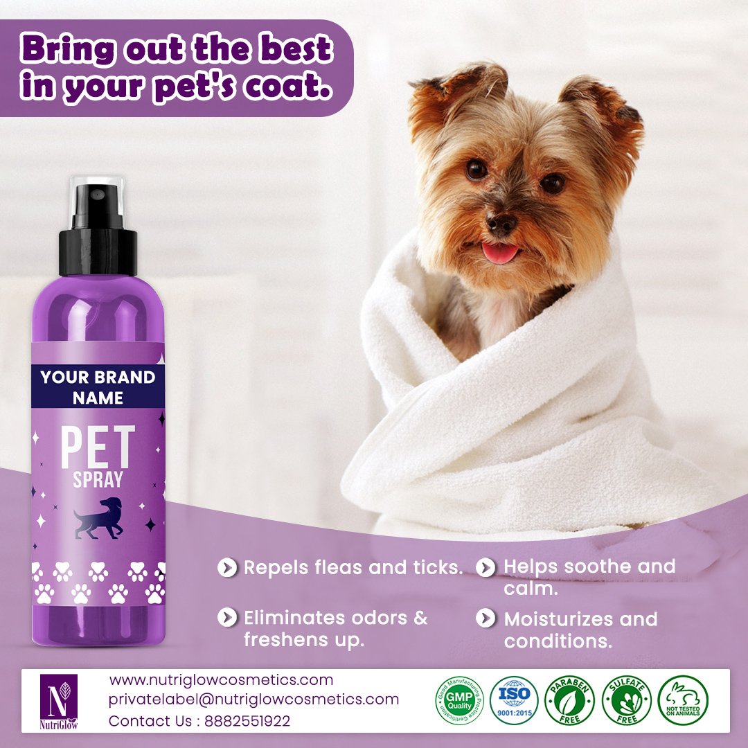 At NGPL, we believe that every pet deserves the best care possible. 
#NGPL #petcare #petsupplies #petspray #privatelabel #petstore #petgrooming #petcareprovider