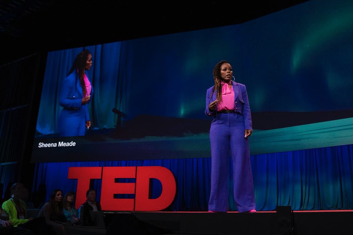 desmondmeade's tweet photo. Still beaming with pride. @sheena_meade of @CleanSlate_Init and @TheAudaciousPrj recipient owned her story and the stage https://t.co/uevvknLbyM