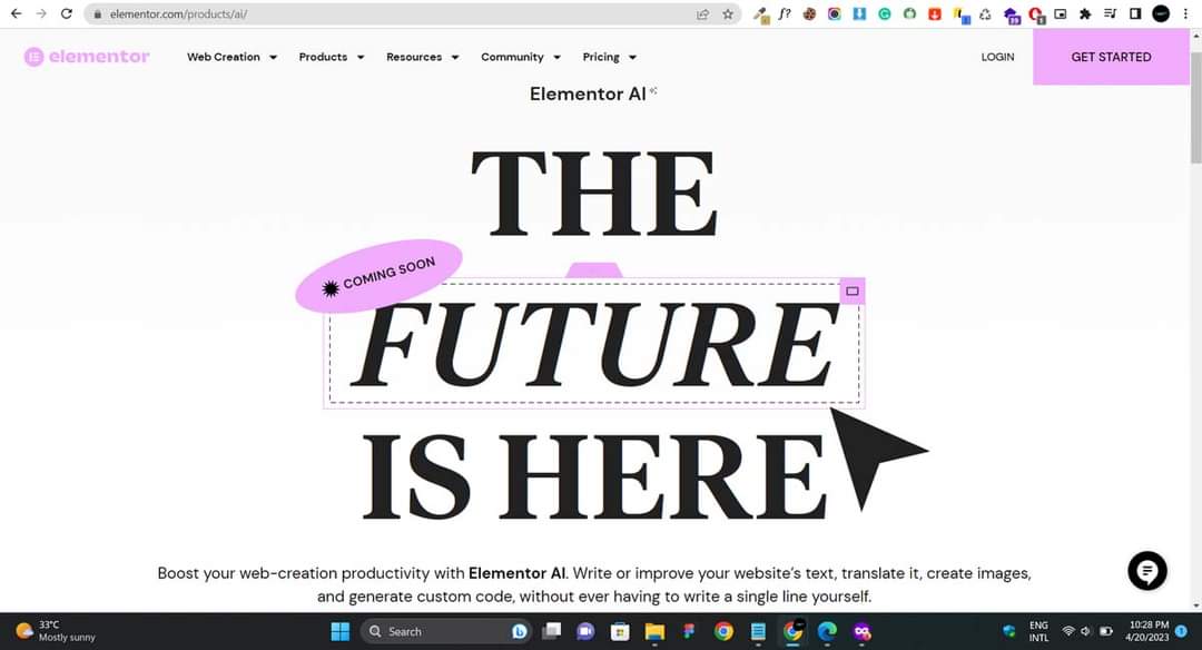 chathurjayadinu's tweet image. 𝗜𝗻𝘁𝗿𝗼𝗱𝘂𝗰𝗶𝗻𝗴 𝗘𝗹𝗲𝗺𝗲𝗻𝘁𝗼𝗿 𝗔𝗜

Elementor AI is a powerful tool that uses machine learning algorithms to assist users in creating their websites. 

#elementor #elementorai #elementorpro #wordpress #chathurajayadinu