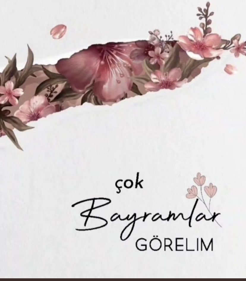 Sevdikleriniz ile sağlıklı, mutlu, huzurlu bir bayram geçirmeniz dileğiyle hayırlı bayramlar .⚘🍬 #RamazanBayramı #bayram #sekerbayramı