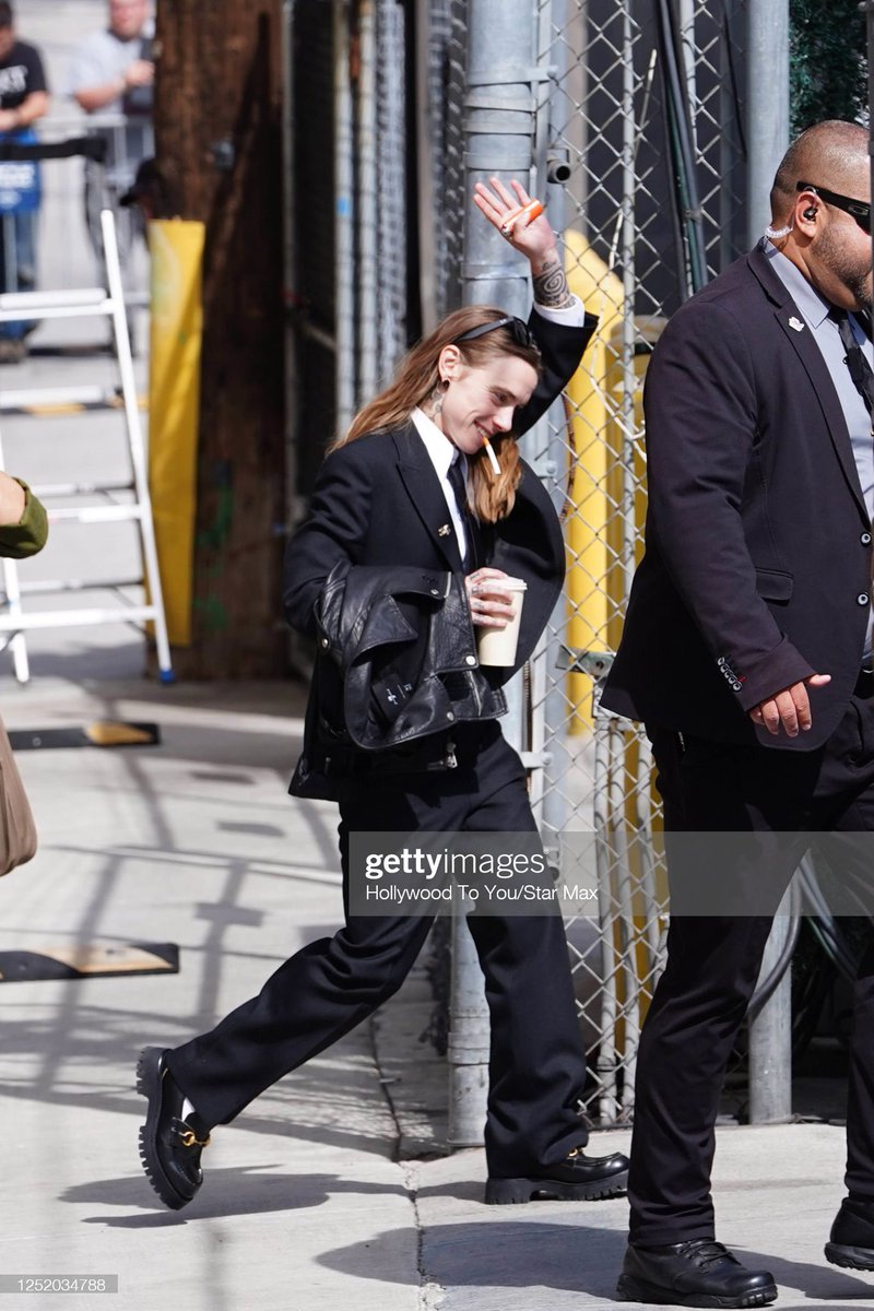 julien from the set of jimmy kimmel live via gettyimages !!