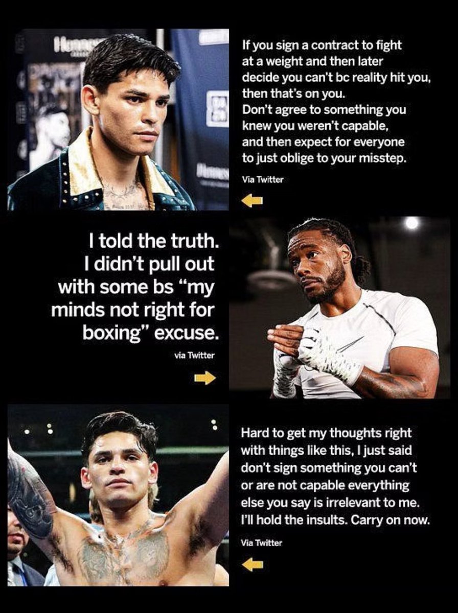 goatso_'s tweet photo. I don’t wanna hear no excuses after @Gervontaa tuck this kid in! #DavisGarcia #narratives https://t.co/tZAp3XudS6