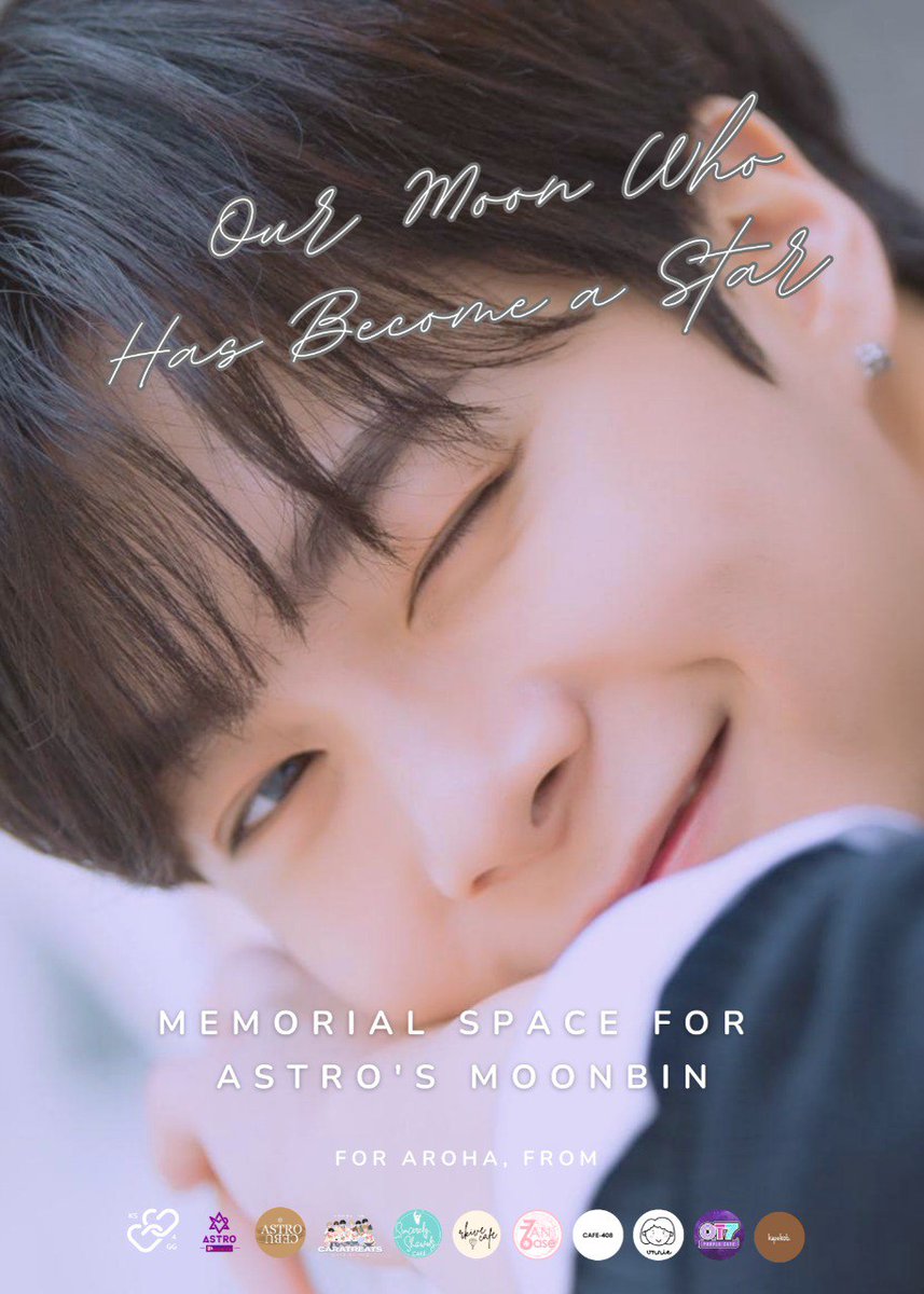 QuezonKzone's tweet photo. OUR MOON WHO HAS BECOME A STAR
Memorial Space for ASTRO's MoonBin

📍KAPE KOB
Block 7 Lot 3 Metropolis Subdivision,
Lucena City, Quezon Province, Philippines

April 22, 2023 | 5:00PM - 8:00PM

tysm @KPOPSTANS4GG @astrounitedph https://t.co/JwmzueFRfT